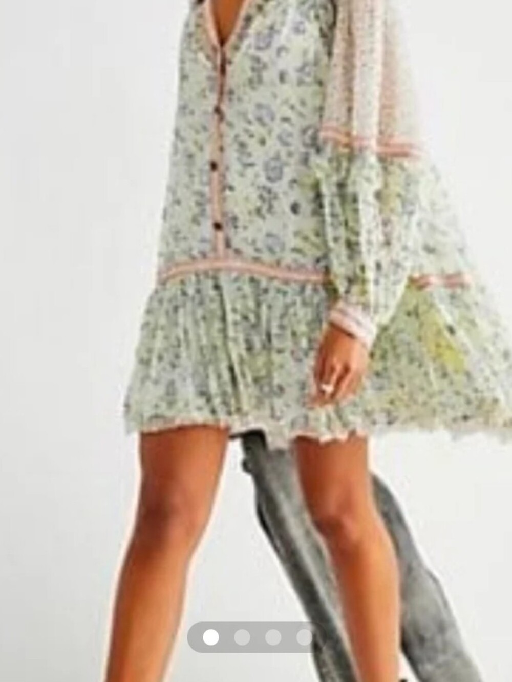 Free People Rosebud Print Mix
